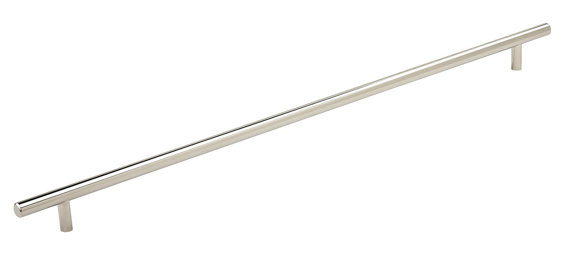 Amerock Cabinet Pull Polished Nickel 18-7/8 inch (480 mm) Center to Center Bar Pulls 1 Pack Drawer Pull Drawer Handle Cabinet Hardware