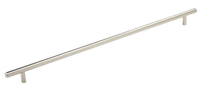 Amerock Cabinet Pull Polished Nickel 18-7/8 inch (480 mm) Center to Center Bar Pulls 1 Pack Drawer Pull Drawer Handle Cabinet Hardware