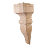 Hardware Resources COR23-3ALD 7" W x 7" D x 22" H Alder Baroque Corbel