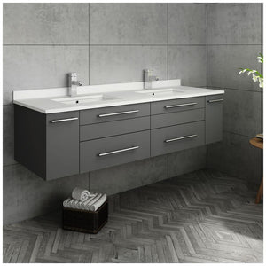 Fresca FCB6160WH-UNS-D-CWH-U