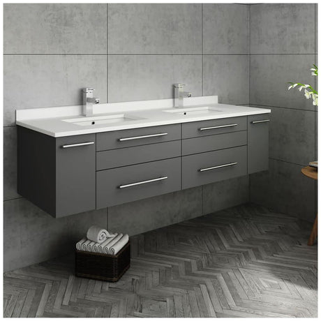 Fresca FCB6160WH-UNS-D-CWH-U