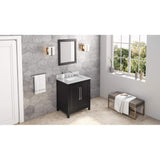 Jeffrey Alexander MIR2CAD-24-BK 24 W x 1" D x 28" H Black Cade mirror