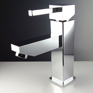 Fresca FFT1030CH Fresca Bevera Single Hole Mount Bathroom Vanity Faucet - Chrome
