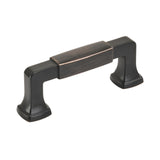 Amerock Cabinet Pull Oil Rubbed Bronze 3 inch (76 mm) Center to Center Stature 1 Pack Drawer Pull Drawer Handle Cabinet Hardware