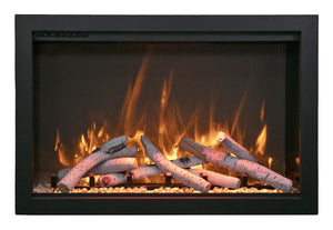 Amantii TRD-44-BESPOKE Traditional Bespoke - 44" Indoor / Outdoor Electric Insert Featuring, WiFi Compatibility, Bluetooth Connectivity, Multi Function Remote, and a Selection of Media Options