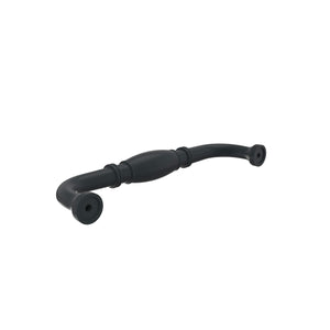 Amerock Cabinet Pull Matte Black 5-1/16 inch (128 mm) Center-to-Center Granby 1 Pack Drawer Pull Drawer Handle Cabinet Hardware