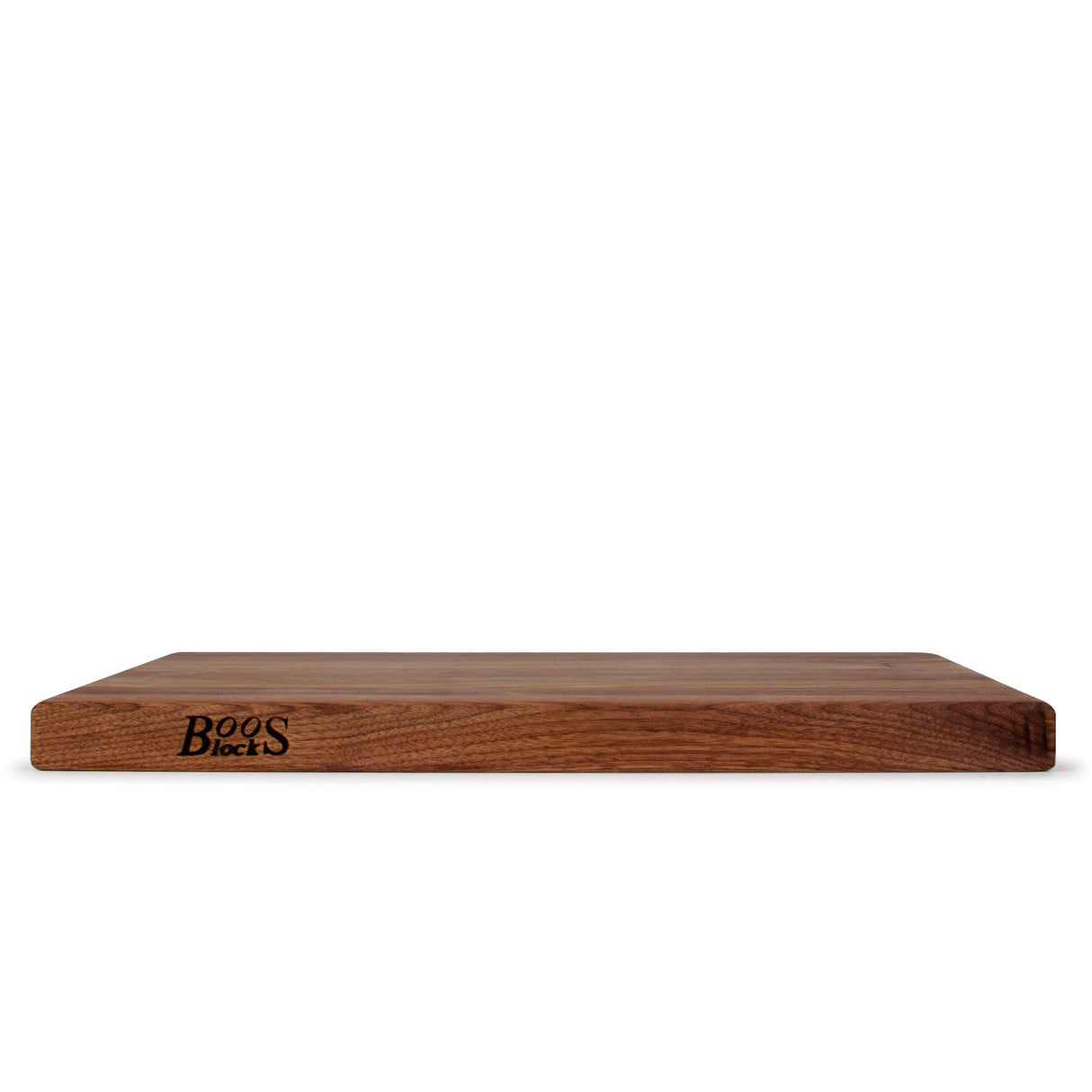 John Boos WAL-R02 Walnut Wood Cutting Board for Kitchen Prep, 1.5 Inch Thick, Large Edge Grain Rectangular Reversible Charcuterie Block, 24" x 18" 1.5" 24X18X1.5 WAL-EDGE GR-REV-