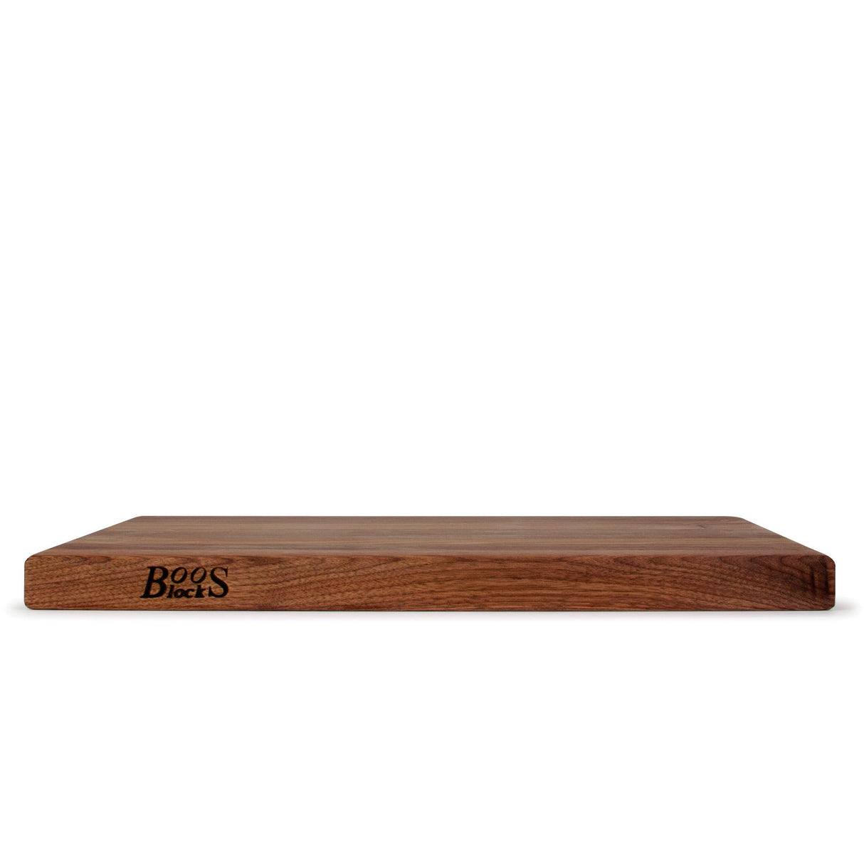 John Boos Walnut Wood Cutting Board for Kitchen Prep, 1.5 Inch Thick, Large Edge Grain Rectangular Reversible Charcuterie Boos Block, 24" x 18" x 1.5"