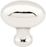 Jeffrey Alexander 3991SIM 1-9/16" Overall Length Distressed Antique Silver Football Lyon Cabinet Knob