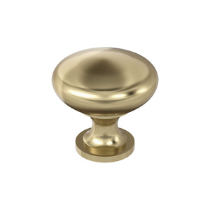 Amerock Cabinet Knob Golden Champagne 1-1/4 in (32 mm) Diameter Drawer Knob Edona Kitchen and Bathroom Cabinet Hardware Furniture Hardware