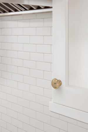 Amerock Cabinet Knob |Champagne Bronze 1-3/4 in (44 mm) Diameter Drawer Knob Inspirations Kitchen and Bath Hardware Furniture Hardware