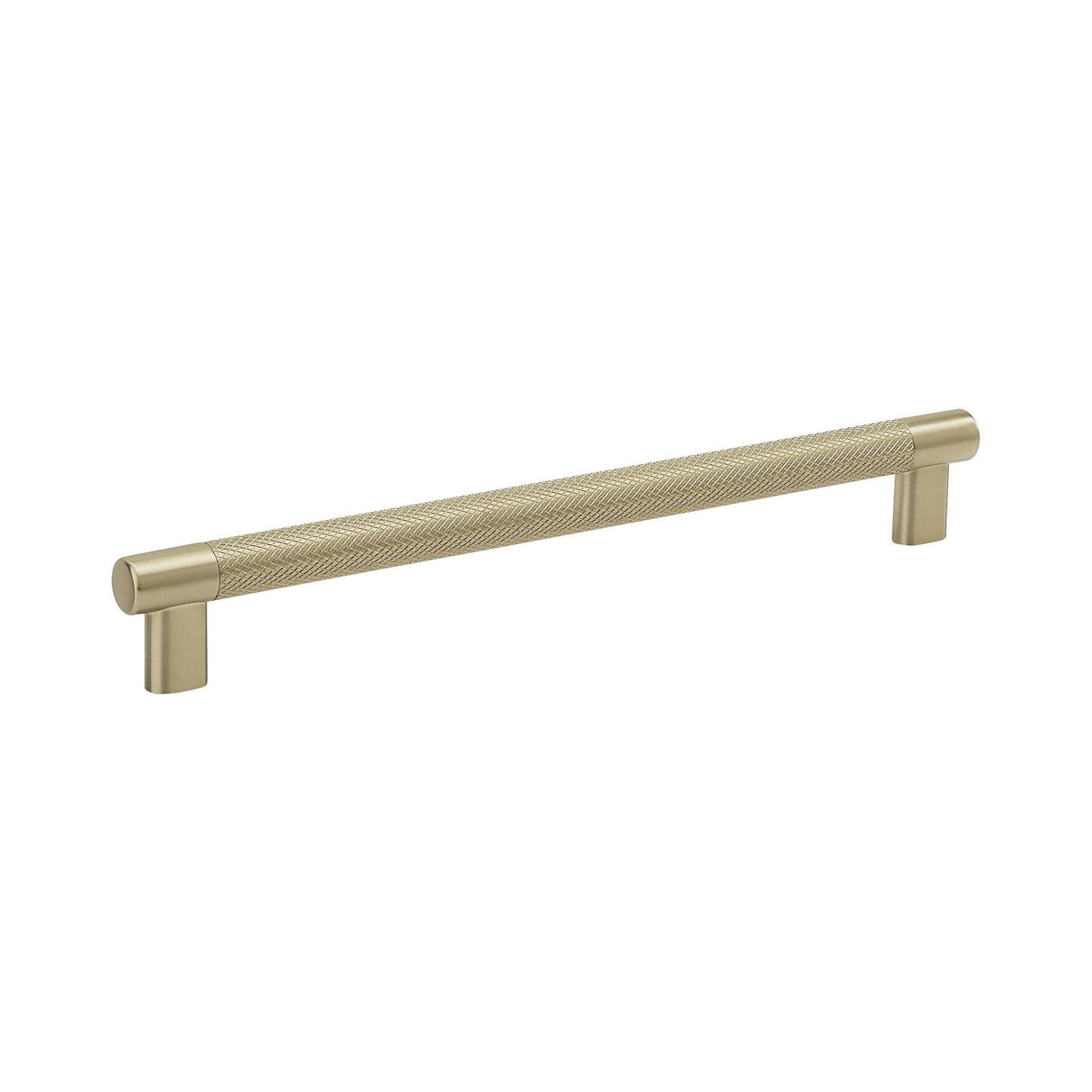 Amerock Kitchen Cabinet Pull Golden Champagne 10-1/16 in (256 mm) Center-to-Center Bronx 1 Pack Furniture Hardware Cabinet Handle Bathroom Drawer Pull