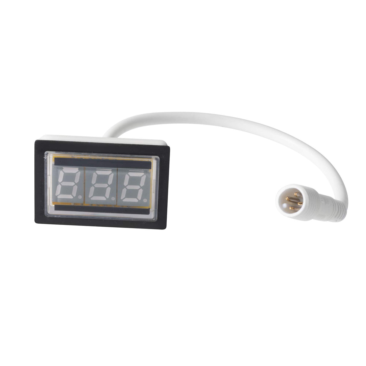 PULSE ShowerSpas 3004-RIV-PB-ORB Tru-Temp Pressure Balance Rough-In Valve Trim Kit, LED Temperature Display, Square, 1/2" NPT, Oil-Rubbed Bronze