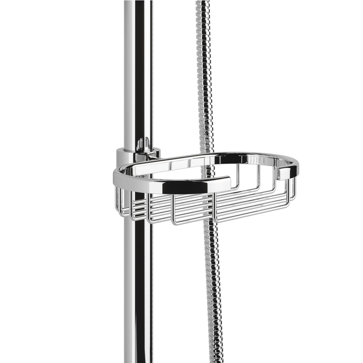 PULSE ShowerSpas 1011-III-CH Kauai III Shower System, with 8" Rain Showerhead, 5-Function Hand Shower, Adjustable Slide Bar and Soap Dish, Polished Chrome Finish