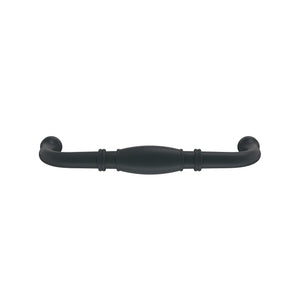 Amerock Cabinet Pull Matte Black 5-1/16 inch (128 mm) Center-to-Center Granby 1 Pack Drawer Pull Drawer Handle Cabinet Hardware