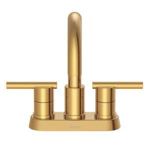 Gerber D307058BB Parma Two Handle Centerset Bathroom Faucet With Metal Touch DOWN...