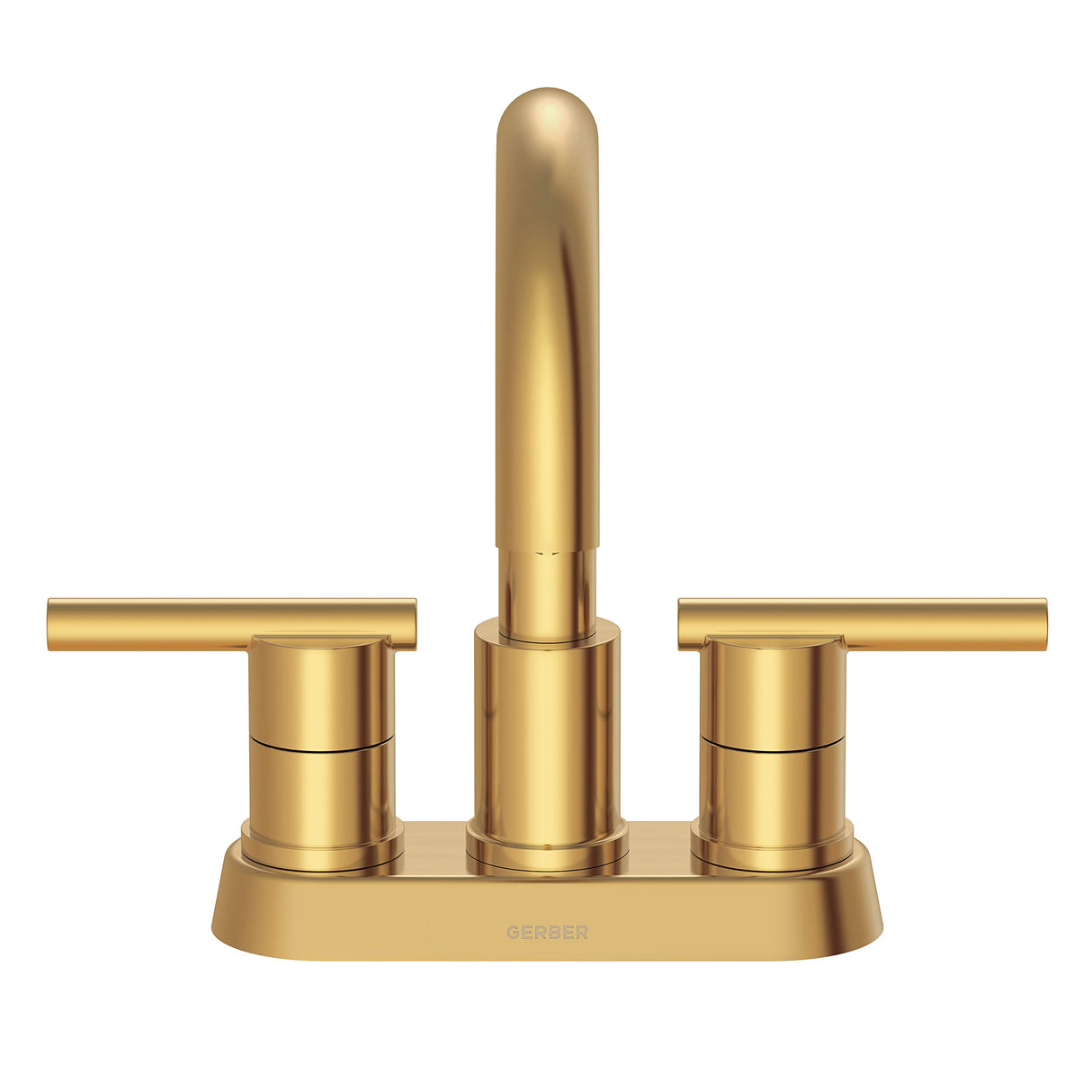 Gerber D307158BB Parma Two Handle Centerset Bathroom Faucet With Metal Pop-up DRA...