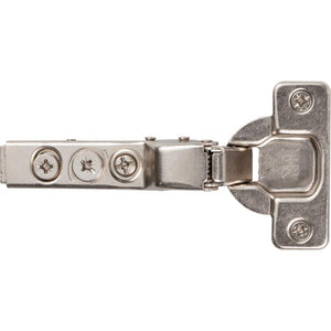 Hardware Resources 1750.0179.25 110° 9 mm Crank Cam Adjustable Heavy Duty Adjustable Soft-close Hinge with Press-in 8 mm Dowels