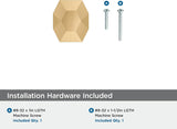 Amerock St. Vincent 1-5/8 inch (41mm) Length Champagne Bronze Cabinet Knob, BP36641CZ