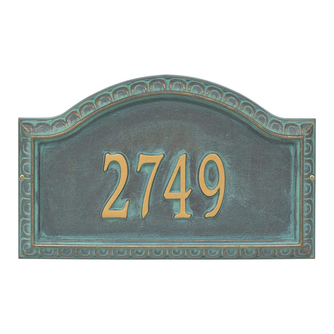 Whitehall 2916BV - Personalized Penhurst Plaque - Grande - Wall - 1 Line