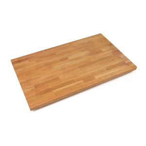 John Boos CHYKCT-BL8438-O Blended Cherry Butcher Block Countertop - 1-1/2