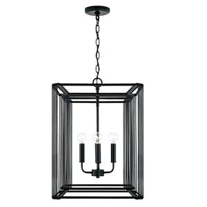 Capital Lighting 546041MB Lennon 4 Light Foyer Matte Black