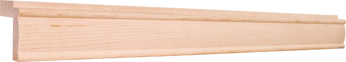 Hardware Resources SHA-3-HMP 3/4" D x 3" H Hard Maple Shaker Crown Moulding