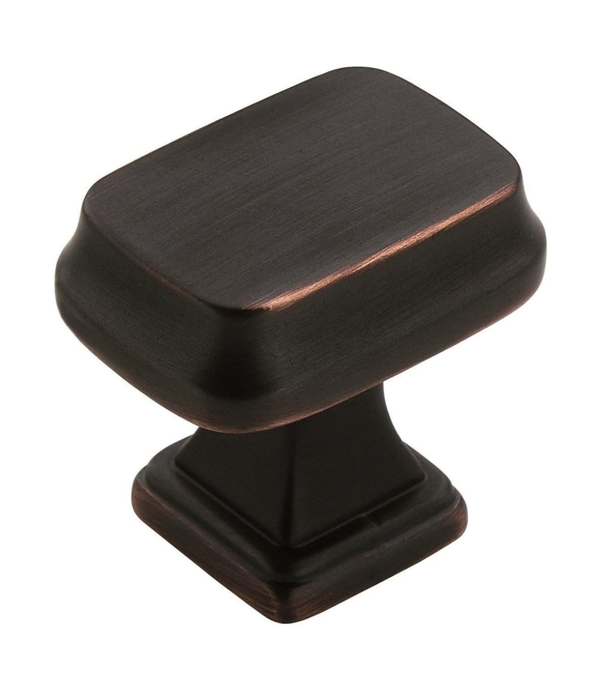 Amerock Cabinet Knob Oil Rubbed Bronze 1-1/4 inch (32 mm) Length Revitalize 1 Pack Drawer Knob Cabinet Hardware