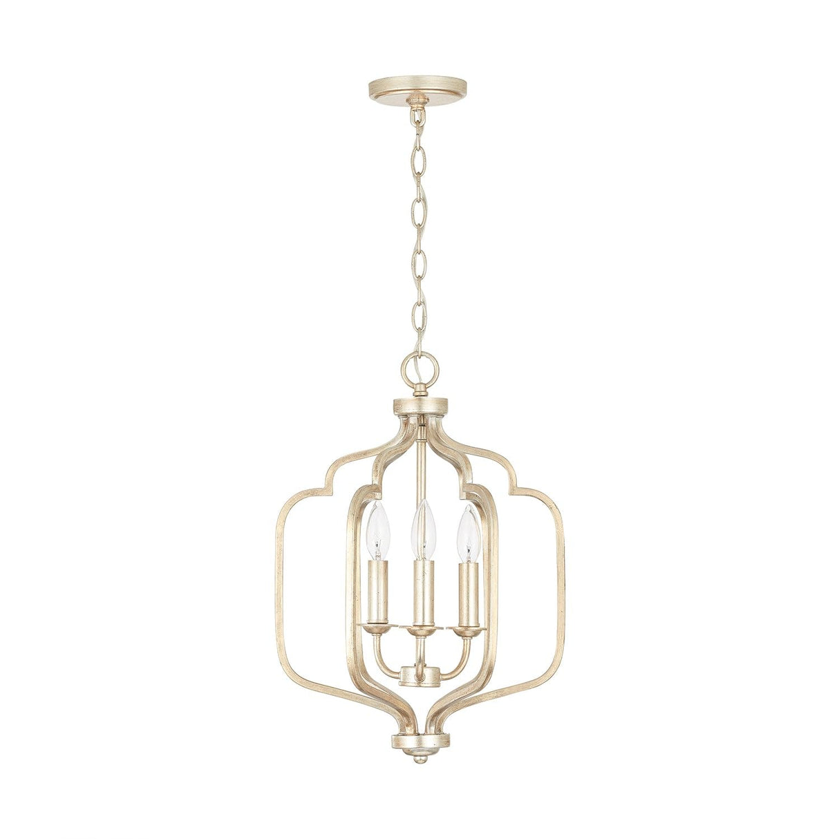 Capital Lighting 538731WG Ophelia 3 Light Foyer Winter Gold