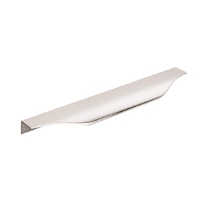 Amerock Cabinet Edge Pull Polished Chrome 8-9/16 inch (217 mm) Center to Center Aloft 1 Pack Drawer Pull Drawer Handle Cabinet Hardware