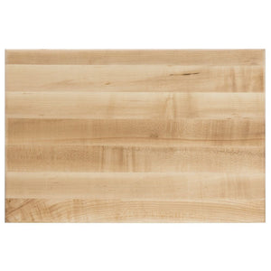 John Boos R01-6 - 1-1/2"" Thick Reversible Maple Cutting Board 18X12X1.5 MPL-EDGE GR-REV-PK OF 6