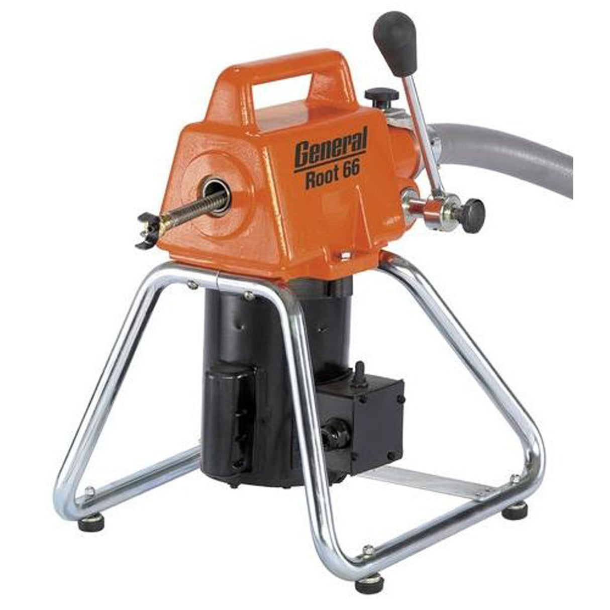 General Wire RT-66 Basic Root 66 w/ 1/2 hp Motor w/Rev. Switch, 10 ft. Power Cord w/GFI, Leather Gloves, (no cable)