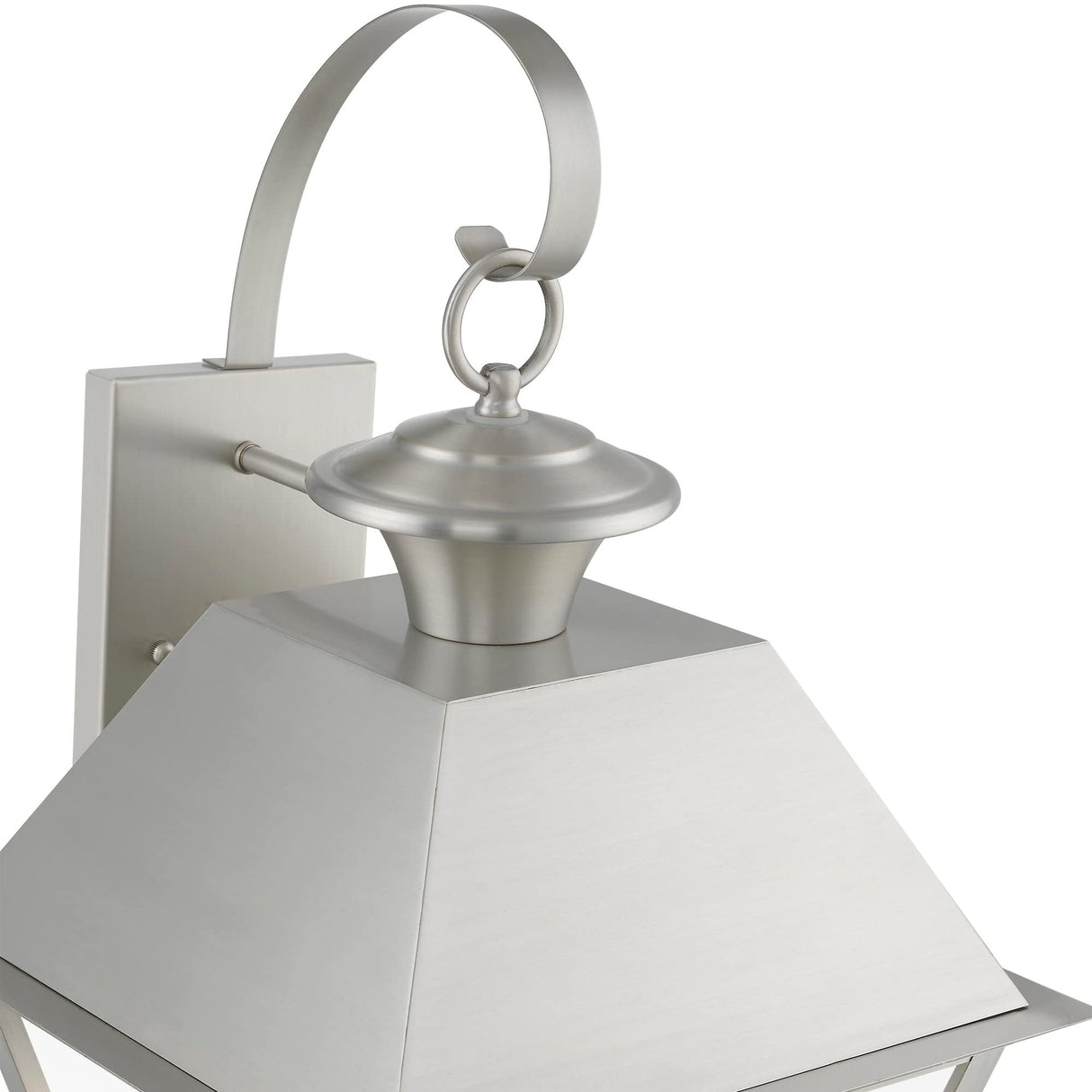 Livex Lighting 27218-91 Wentworth 3 Light 22 inch Brushed Nickel Outdoor Wall Lantern, Large