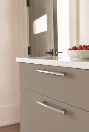 Amerock Cabinet Pull Polished Chrome 5-1/16 inch (128 mm) Center-to-Center Caliber 1 Pack Drawer Pull Cabinet Handle Cabinet Hardware