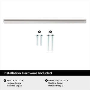 Amerock BP4052026 Polished Chrome Cabinet Pull 6-5/16 inch (160mm) Center-to-Center Cabinet Hardware Bar Pulls Furniture Hardware Drawer Pull