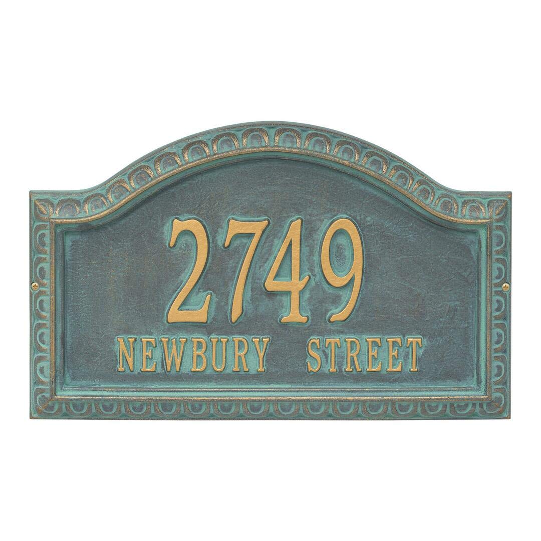 Whitehall 2917BV - Personalized Penhurst Plaque - Grande - Wall - 2 Line