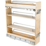 Hardware Resources BPO2-5SC 5" "No Wiggle" Base Cabinet Soft-close Pullout, Pre-Assembled