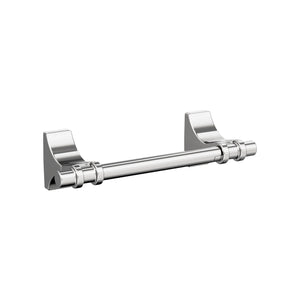 Amerock BH3605126 Chrome Pivoting Double Post Toilet Paper Holder 8-13/16 in. (224 mm) Length Toilet Tissue Holder Davenport Bath Tissue Holder Bathroom Hardware Bath Accessories