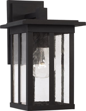 Capital Lighting 943811BK Barrett 1 Light Outdoor Wall Lantern Black