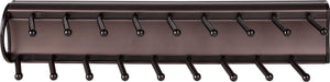 Hardware Resources 355T-ORB Dark Bronze 14" Tie Rack