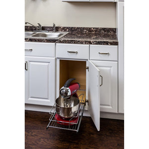 Hardware Resources MBPO15-R 12" Metal Pullout Basket