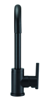 Gerber D150558BS Satin Black Parma Single Handle Bar Faucet