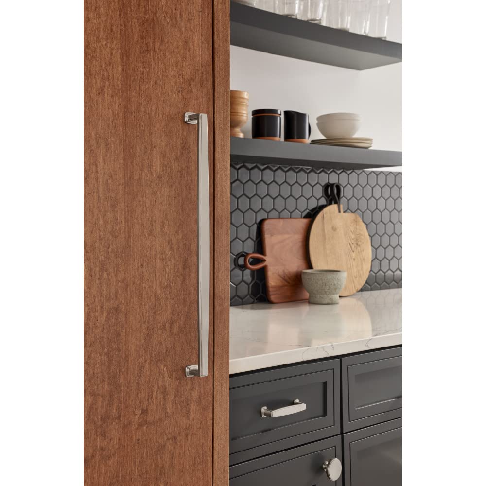 Jeffrey Alexander 171-128SN 128 mm Center-to-Center Satin Nickel Richard Cabinet Pull