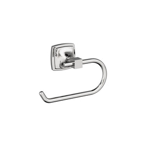 Amerock BH3609126 Chrome Single Post Toilet Paper Holder 7-1/16 in. (179 mm) Length Toilet Tissue Holder Stature Bath Tissue Holder Bathroom Hardware Bath Accessories