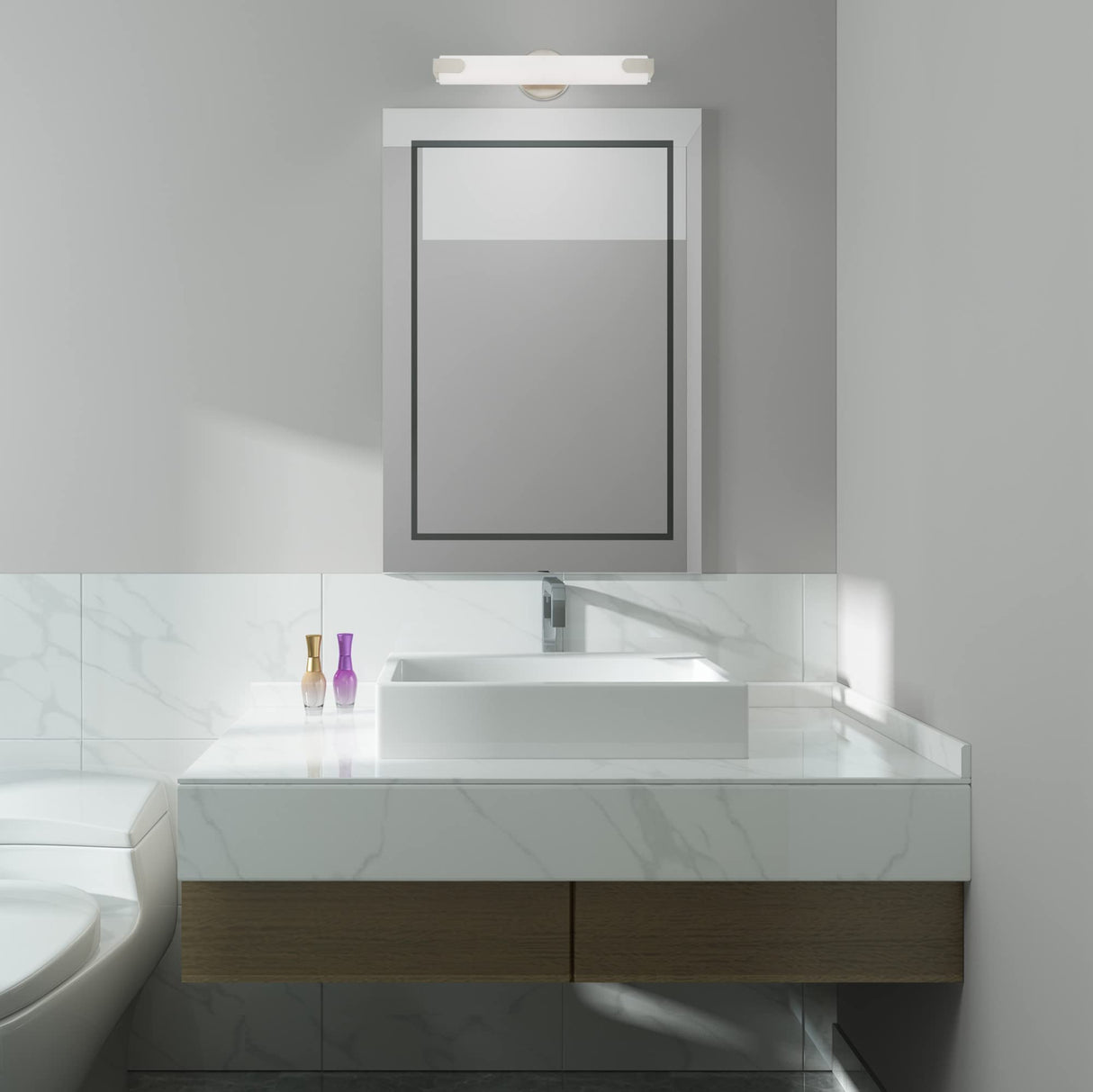 Livex Lighting 20W LED Polished Chrome ADA Bath Vanity