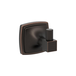 Amerock BH36090ORB Oil Rubbed Bronze Single Robe Hook 2-1/4 in. (57 mm) Length Towel Holder Stature Towel Hook for Bathroom Bathroom Hardware Bath Accessories