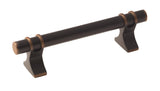 Amerock Cabinet Pull Oil Rubbed Bronze 3-3/4 inch (96 mm) Center to Center Davenport 1 Pack Drawer Pull Drawer Handle Cabinet Hardware