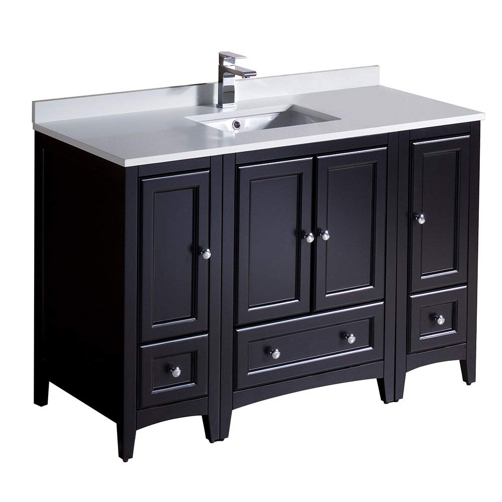 Fresca FCB20-122412ES-CWH-U Cabinets with Top and Sink