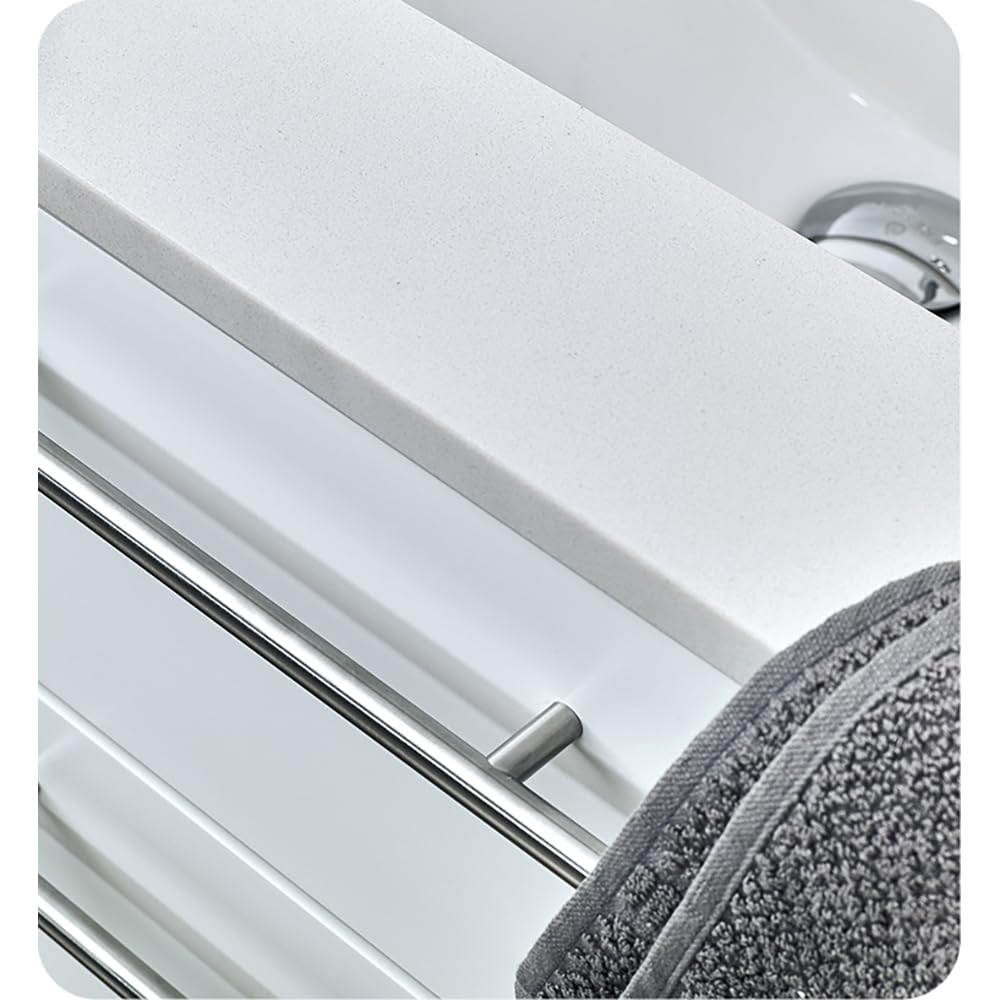 Fresca FCB6136WH-UNS-L-CWH-U Fresca Lucera 36" White Wall Hung Modern Bathroom Cabinet w/ Top & Undermount Sink - Left Version