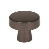 Amerock Cabinet Knob Gunmetal 1-5/8 inch (41 mm) Diameter Blackrock 1 Pack Drawer Knob Cabinet Hardware